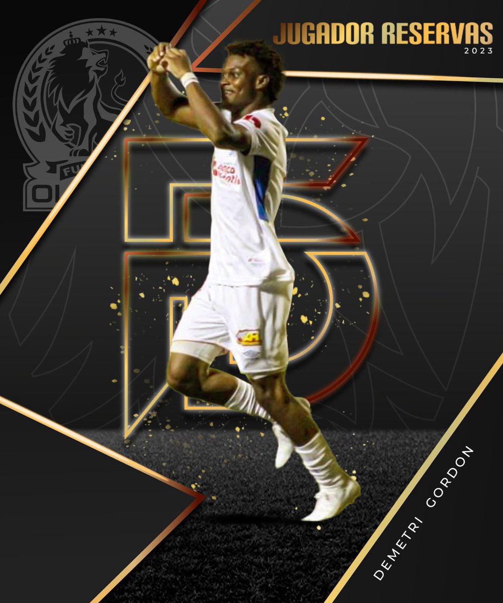 FutbolDigitalHn's tweet photo. 🏆MEJOR JUGADOR RESERVAS 2023🇭🇳

Demetri Gordon fue elegido como mejor jugador del Torneo de Reservas en 2023. 

¡FELICIDADES, DEMETRI! 🐺 

#FútbolDigital #PremiosFD https://t.co/l4BUrvmhXJ