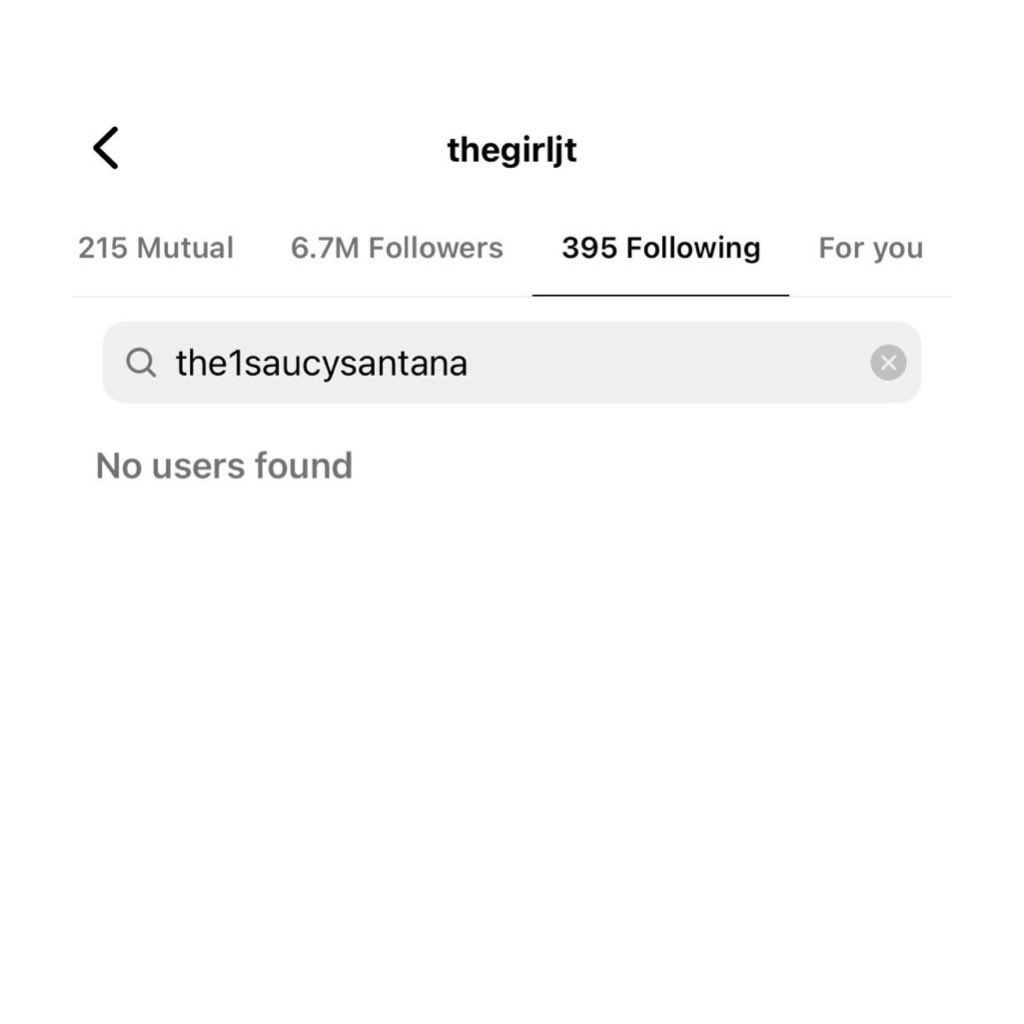 cardibhqs's tweet photo. JT unfollowing Santana on IG for not being a hater and showing love to Cardi B is actually insane bc she is yet to unfollow Cardi herself. https://t.co/XR7iZq8IIg