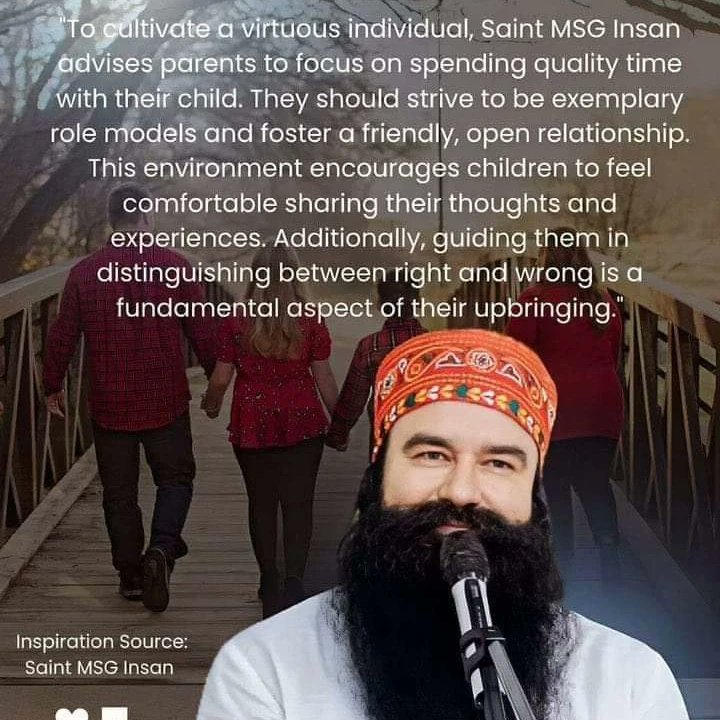 Saint Dr MSG insan gives some  parenting tips for best bond and relationship with parents and children 
#ParentingTips #ParentingTipsBySaintMSG #BestParentingTips #HealthyParenting
#ParentingTipsForTeenagers
#ParentChildBonding
#ParentChildRelationship
#SaintMSG #SaintDrMSGInsan