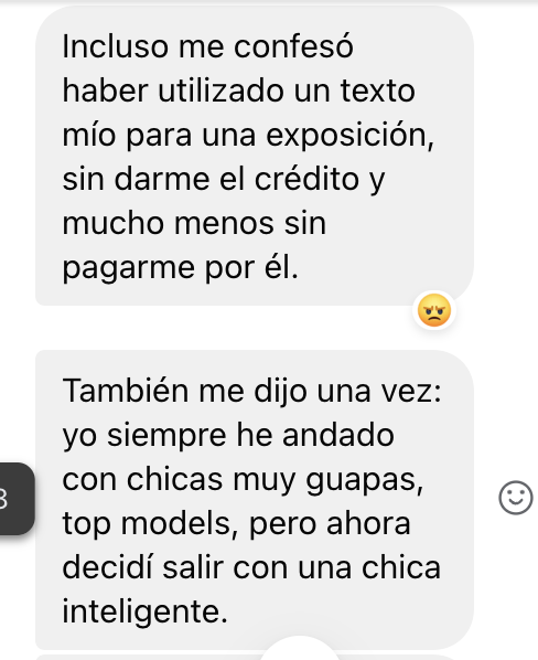 LegisMartha's tweet photo. hace el favor al salir contigo . Como ya sabemos inicia con  lovebombing al inicio de la relación , después todo lo que desencadena  es un sistemático proceso de violencia emocional y psicológica https://t.co/sOkq0CkjNm