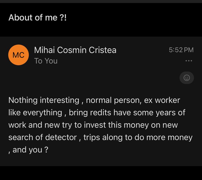 I just got this email (as well as 2 others from same sender) &mdash; am I high or does this make no sense?