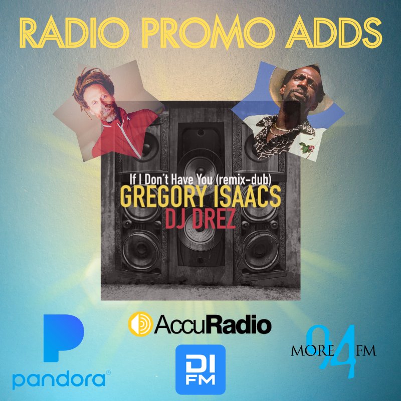 CirculateMusic's tweet image. Much ❤️💛💚 #pandora @accuradio @difm @More94fm for supporting the @djdrez remix of #Gregoryisaacs classic song  ‘If I Don’t Have You’ ▶️

#loversrock #reggae #remix #gregoryisaacs