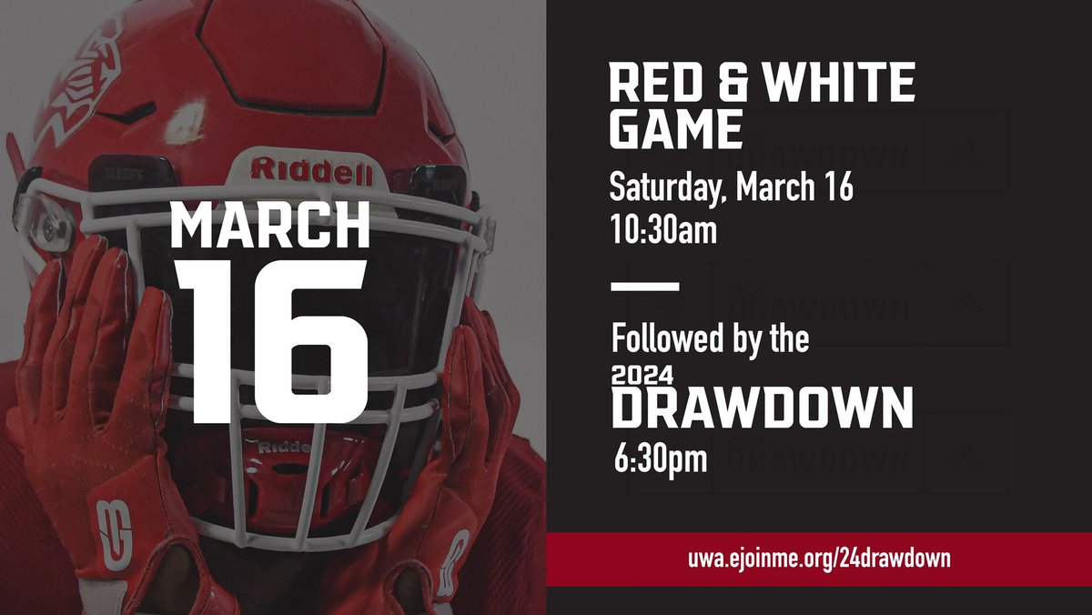 Have you gotten your tickets yet? You will have a chance at the $5000 prize even if you can’t attend but it is so much fun! $100 gets 2 people in the party and 1 shot at the prizes. Food from Big Mike’s and drinks included. Get tickets at: Uwa.ejoinme.org/24drawdown