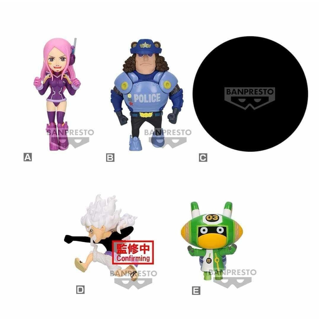 ワンピース　ワーコレ　エッグヘッド3 エジソン　パシフィスタ　2種セット 3個セットワーコレ エッグヘッド3 パシフィスタ、エジソン、ボニー