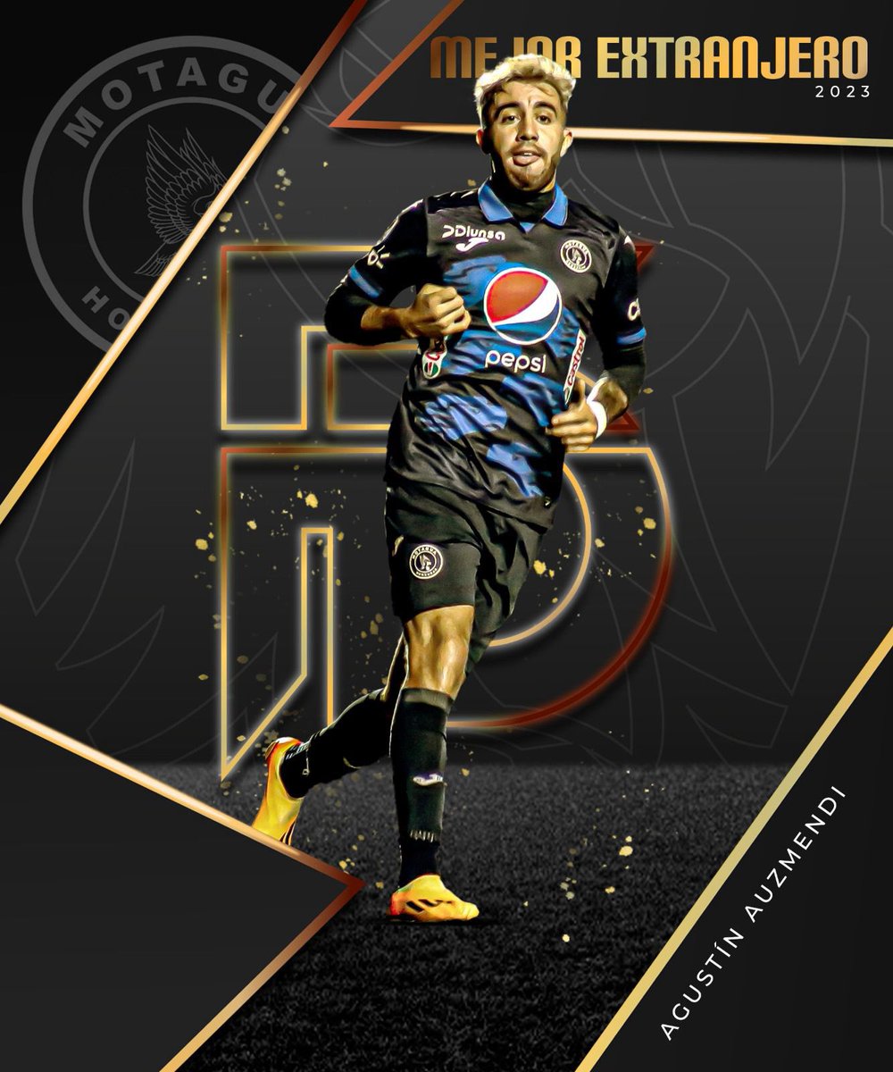 FutbolDigitalHn's tweet photo. 🏆MEJOR EXTRANJERO 2023🇦🇷

Aguatín Auzmendi🔫 fue elegido como mejor extranjero de la Liga Nacional en 2023. 

¡FELICIDADES, AGUSTÍN! 🦅 

#FútbolDigital #PremiosFD https://t.co/7HWybaPjjc