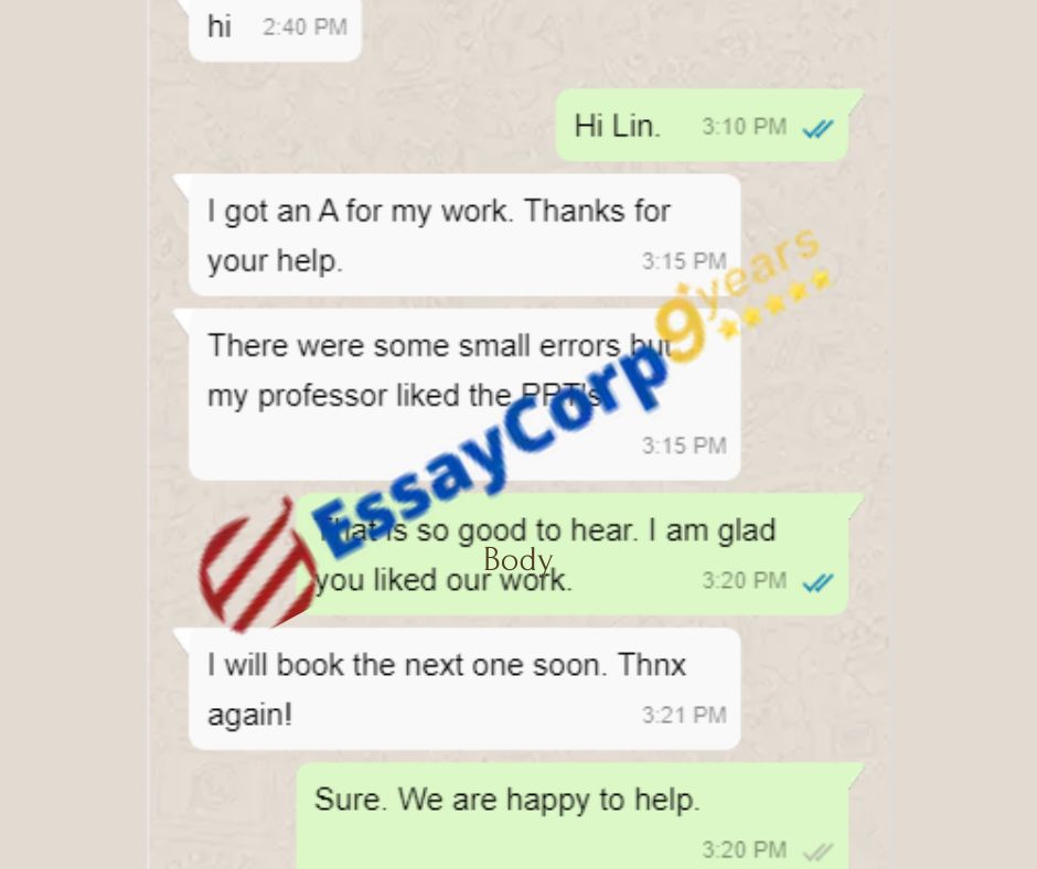 Essay_Corp's tweet image. #HappyClient #AssignmentHelp #AssignmentWritingServices #NeedHomeworkHelp