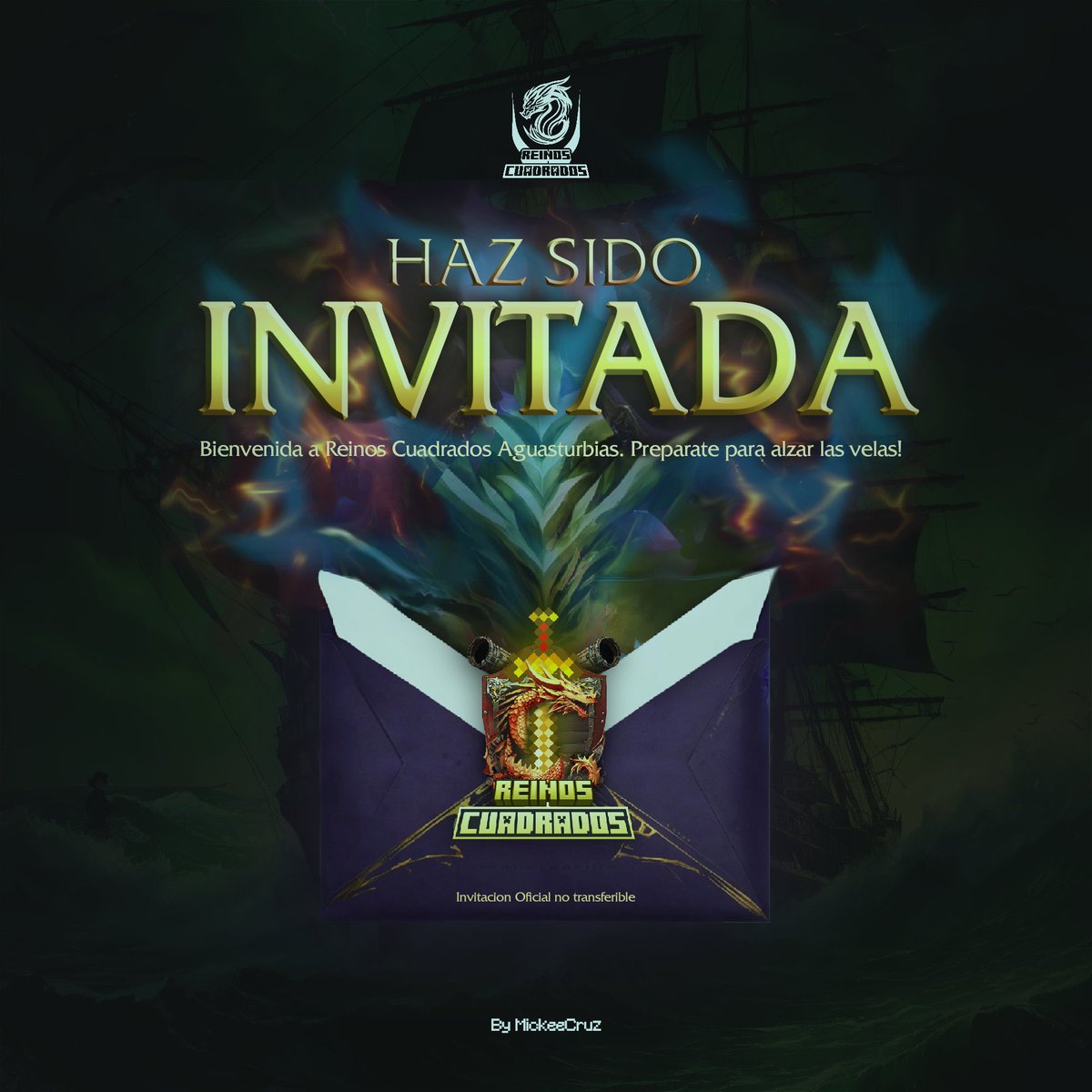bee_drowned's tweet photo. Vamoooos! Gracias a @ReinosCuadrados por la invitación, ya quiero ver que sorpresas nos tienen preparadas✨ https://t.co/tPMES8kBeo