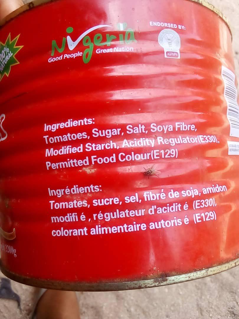 If Erisco tomato paste contains sugar and he's b¥llying Chioma then Nigerians should ask him what he's hiding. My question is what is sugar doing inside of tomato paste? 🤔