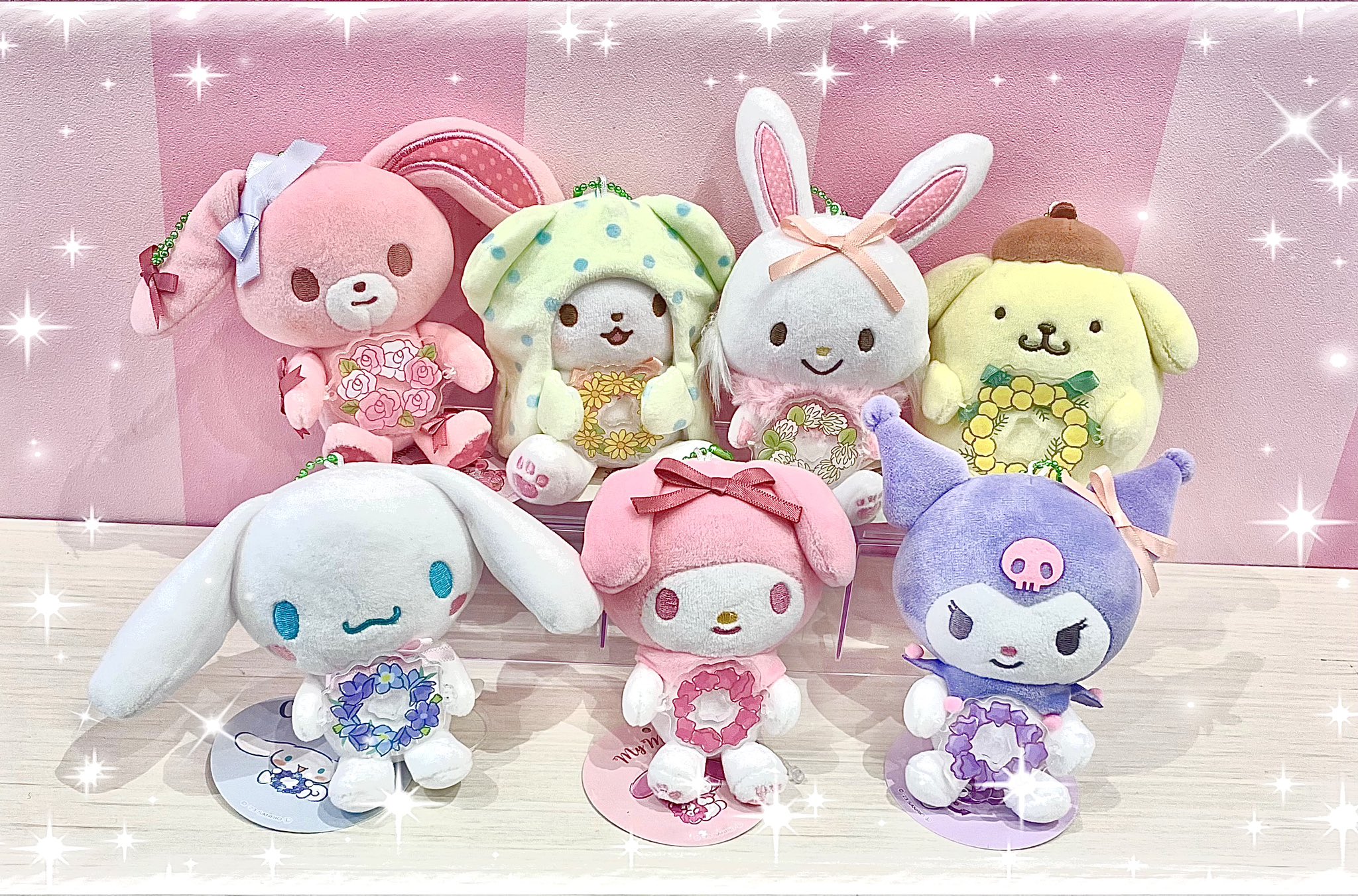 サンリオ こぎみゅん フラワーリース マスコット サンリオ こぎみゅん フラワーリース マスコット サンリオ こ
