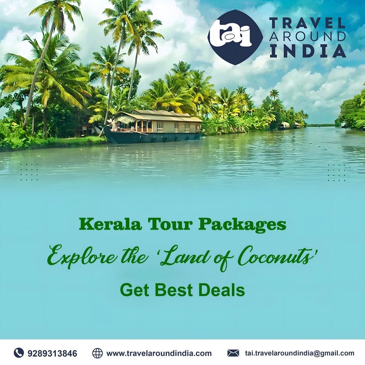 TravelAroundIn3's tweet image. Get best deals on Kerala Tour Packages with Travel Around India (travelaroundindia.com) BEST RATES GUARANTEE! Email us at tai.travelaroundindia@gmail.com

#keralatourspackages
#keralatours
#kerala
#tai
#travelaroundindia
#india
#munnar
