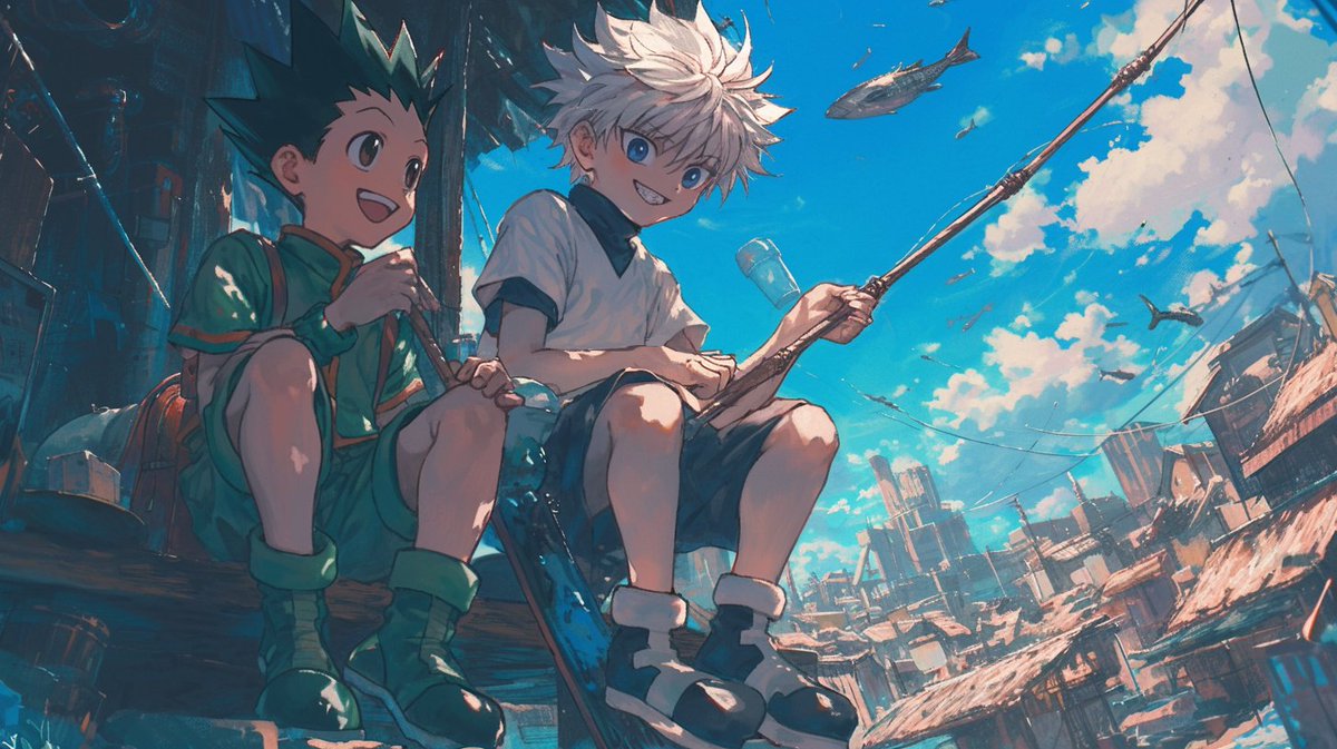 HoDaRaKe's tweet image. HUNTER×HUNTER (1999)