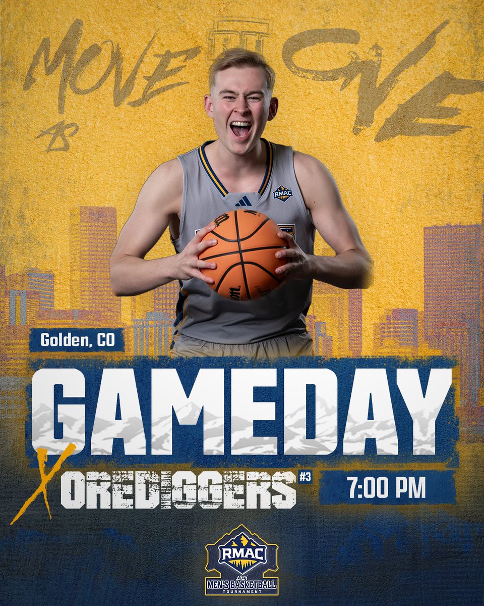 MBB | Let the madness begin.

Rangers head out to Golden to take on the No. 3 seeded Orediggers for the first round of the RMAC Tournament!

Follow the action ⤵️

🆚: Colorado School of Mines
📍: Golden, CO
🕖: 7:00 PM (MT)
📊: bit.ly/47J75Ll
📺: bit.ly/3CuZoMF
