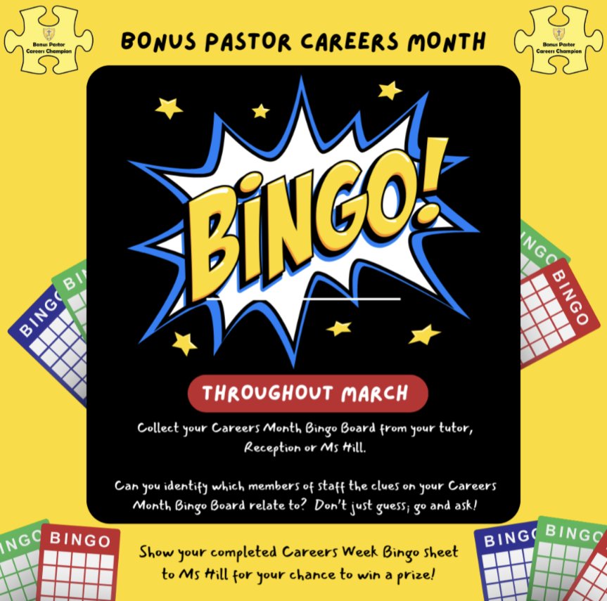 Bonus Pastor Careers tweet media