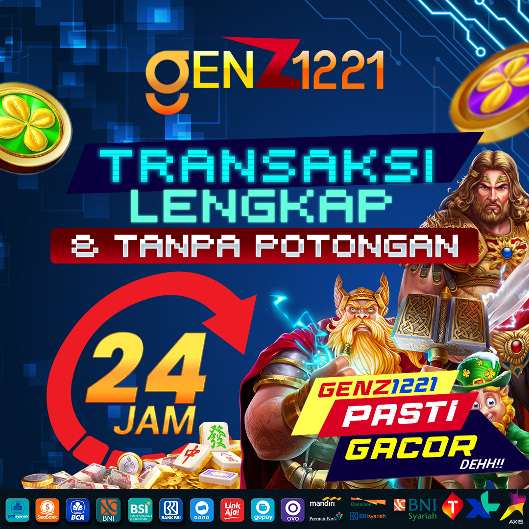 Transaksi Lengkap &amp; Semua Tanpa Potongan, Akses 24 Jam Tanpa Batas Waktu.

GENZ1221 situs generasi z zaman now, mainkan &amp; dapatkan keuntungannya sekarang juga !

#genz1221 #viral #situs #genz #generasinow #anakzamannow #palingterbaik #main #gratis #bola