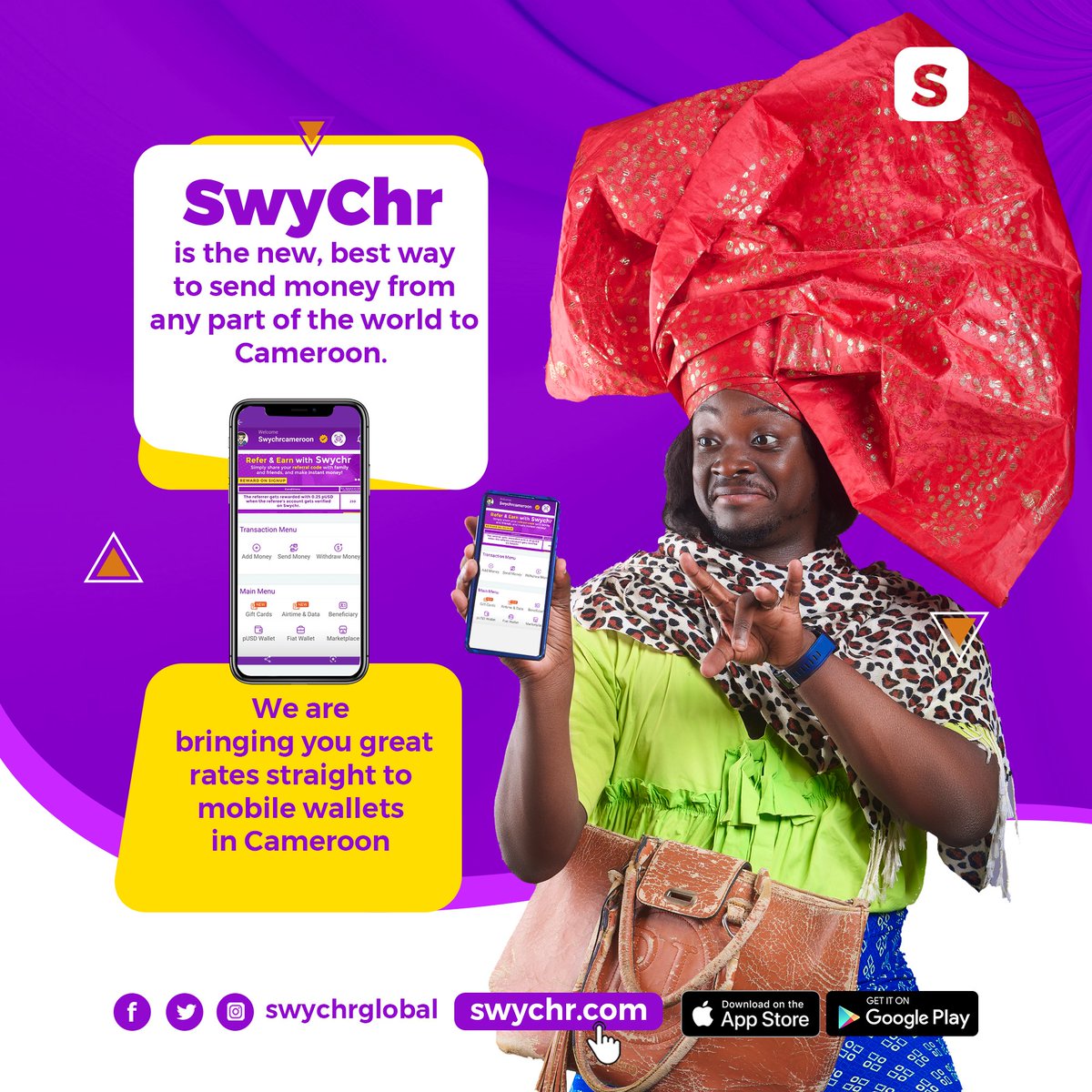 valazat's tweet photo. Stop asking people to help you send or receive money when you can do it all by yourself via #Swychr https://t.co/LYFHu7fic9