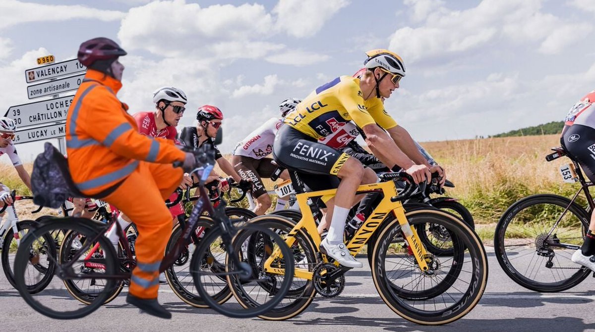 BMallacka's tweet image. Tour de France wird wild