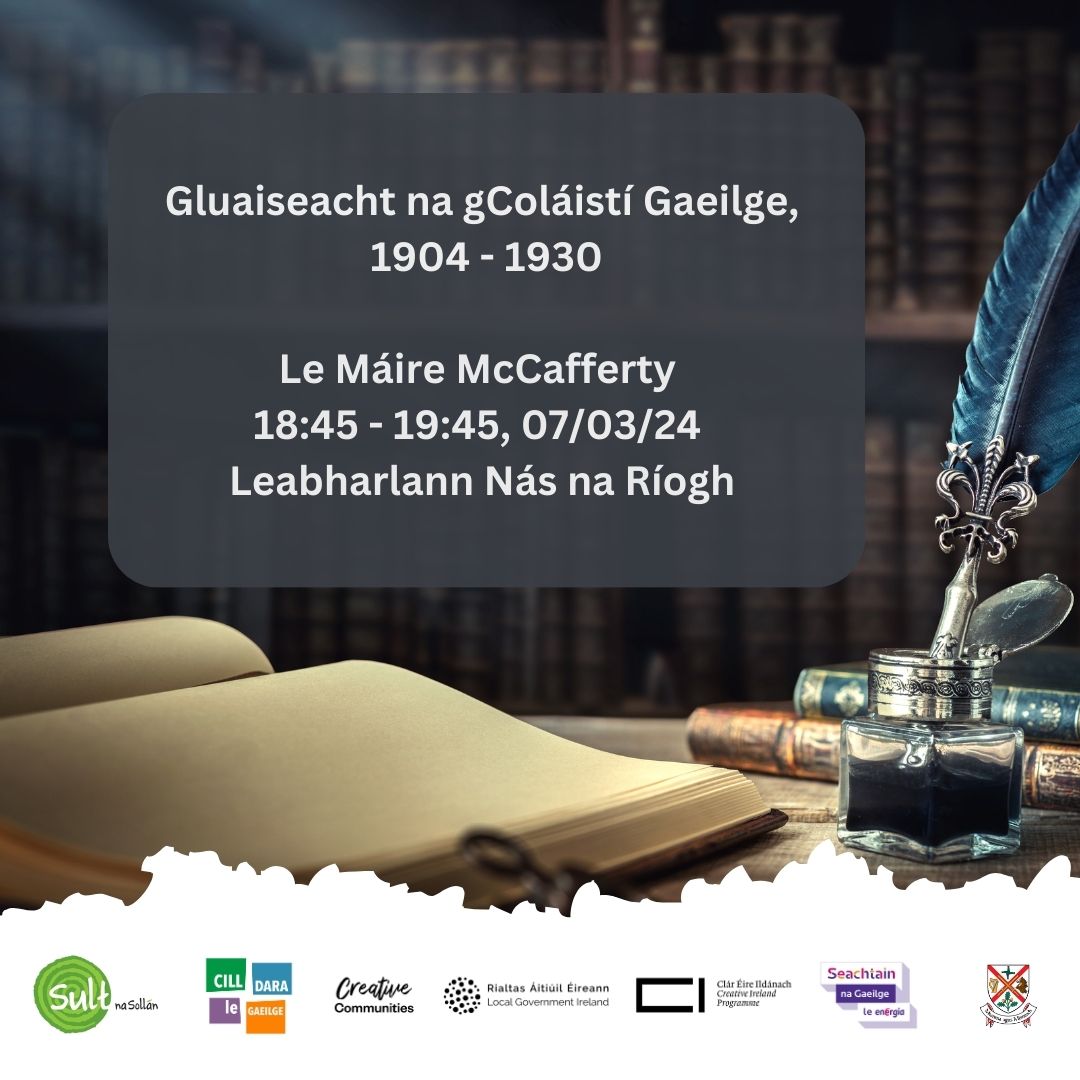 Bígí linn Déardaoin! @NaasBall @kfmradio @leinsleadernews @CillDaraGaeilge @TeaghlaighCD @CnaG @GlornanGael @MaireMcCafferty @kildarelibrary @KildareCoCo @SnaGaeilge #SnaG24 #SnaG2024