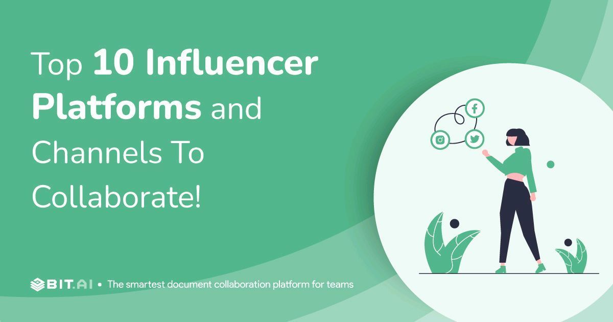 Bit_docs's tweet image. Calling all influencers and creators! ๐ข Explore the ultimate guide to the best channels that will elevate your content game! Check it out on Bit.ai for a shortcut to success! ๐ 
buff.ly/3PmG5dh
#InfluencerMarketing #CreatorsCorner #BitaiBlog