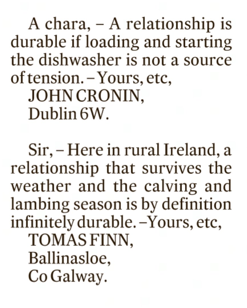 City living v. Country living.