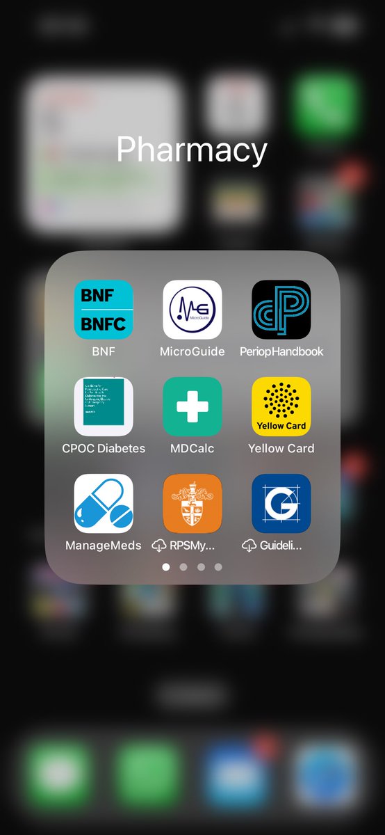 New @UKCPA #periophandbook added to my Home Screen. Please update yours! And if you’ve not used it / got it - do it now! With evidence-based advice on perioperative management of around 500 medicines, and FREE to access, it’s a must have resource! @paywclf