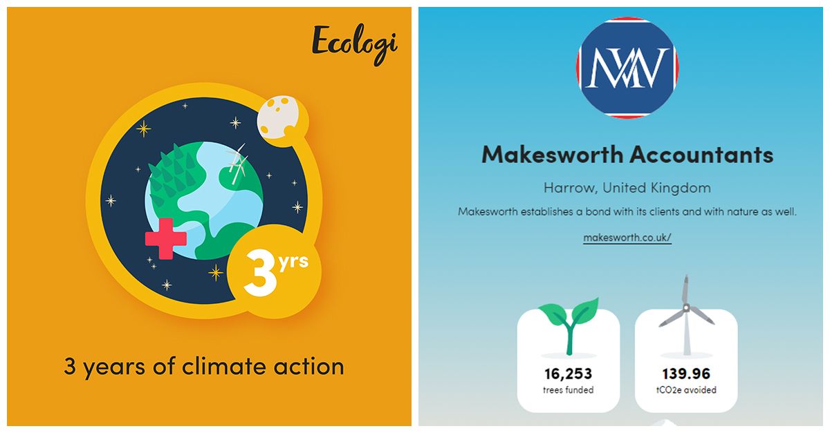 MakesworthAcc's tweet image. It has already been more than three years since we started funding to plant trees in partnership with #Ecologi and we are very glad to say more than sixteen thousand #trees  have been planted which has helped us avoid a whopping 139 tonnes of CO2e.
@Ecologi_hq 
#saveclimate