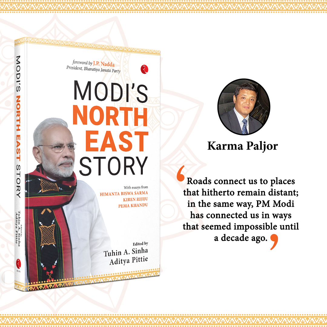 Roads connect us to places that hitherto remain distant; in the same way, PM Modi has connected us in ways that seemed impossible until a decade ago. @tuhins @PittieAditya #ModisNorthEastStory @Karma_Paljor