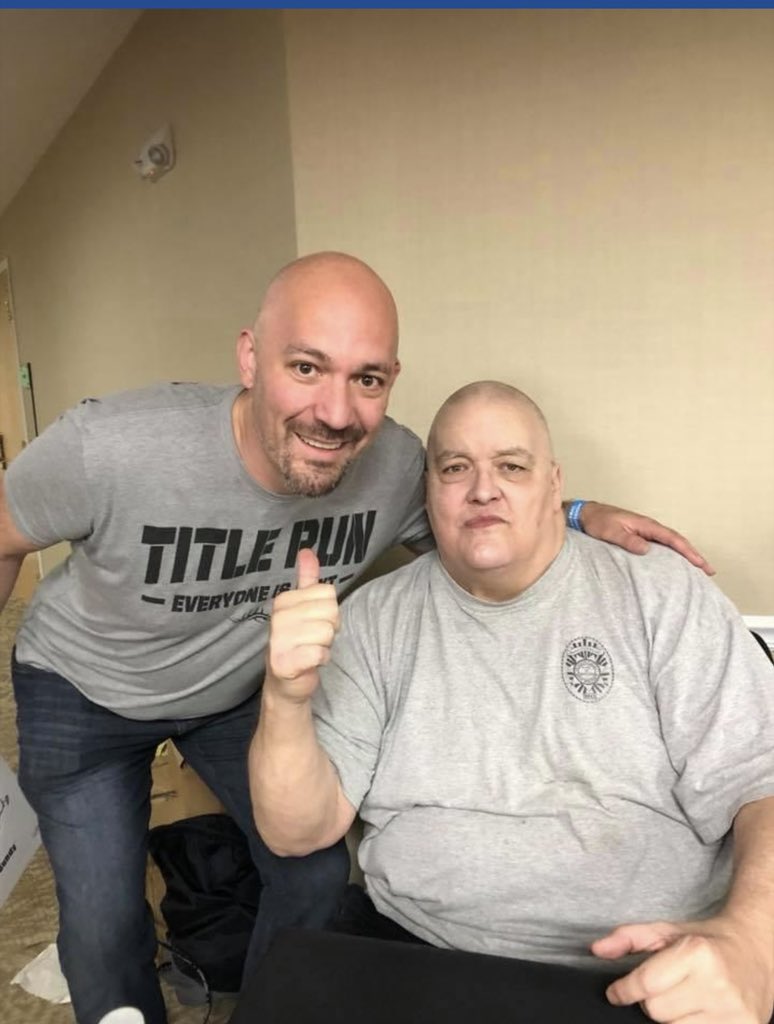 It’s been 5 years since we lost King Kong Bundy   I had the pleasure of meeting him in August of 2018 here in this pic thanks to the @TwoManPowerTrip  and he was a great dude. I still have the signed WWE legends figure #kingkongbundy #wwe #wwe2k24