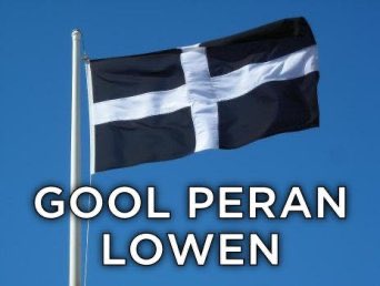 Today is St Piran’s Day, Cornwall’s national day. Gool Peran Lowen!

Wishing everyone in the nation of Cornwall and lovers of all things Cornish a very Happy St Piran’s Day!

#StPiransDay #GoolPeranLowen