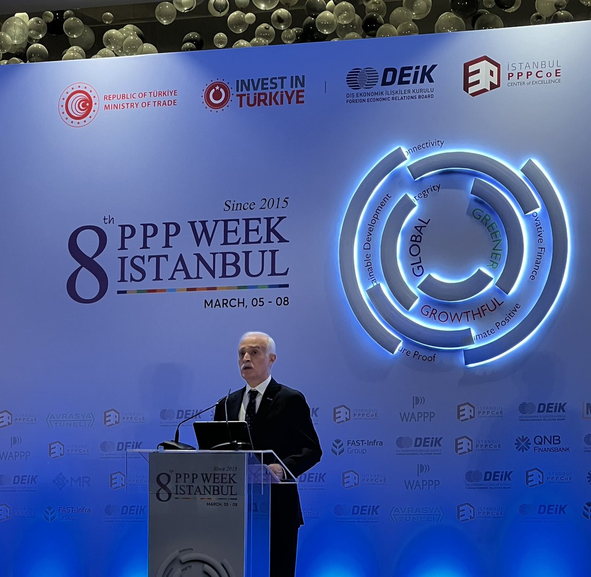 kemalkaptaner's tweet photo. İstanbul Kamu Özel İşbirliği (KÖİ) Haftası #PPPWeek Hazine ve Maliye Bakanımız @memetsimsek, @InvestTurkey Başkanı @aburakdaglioglu, @deikiletisim Başkanımız @NailOlpak , @pppcoe Başkanı @evuralaydin ve WAPP Başkanı Ziad Alexandre Hayek’in konuşmalarıyla başladı. @koi_merkezi https://t.co/rQCdxaBVEE