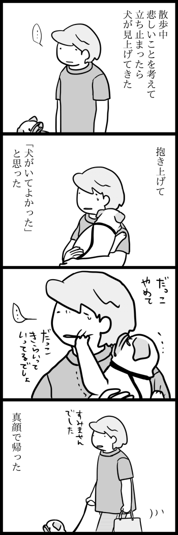 わかってくれそうでわかってはくれない犬 
