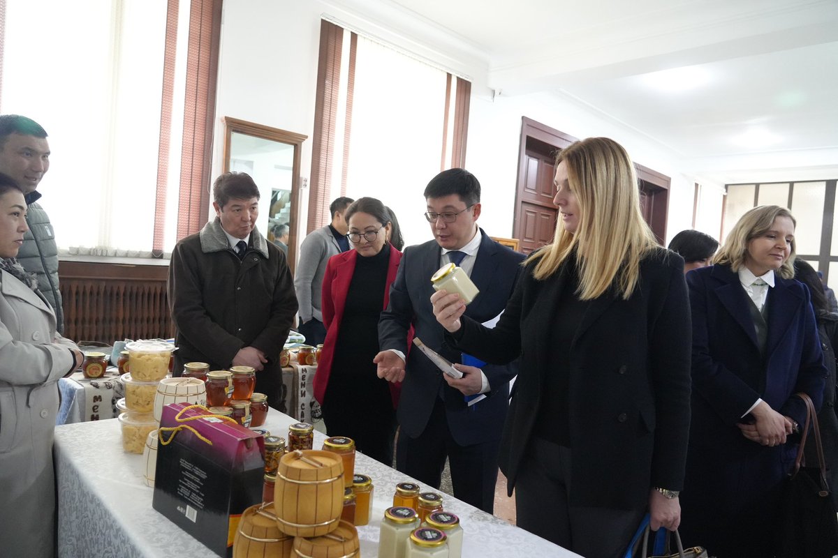 UNDP in the Kyrgyz Republic (@undpkg) on Twitter photo <a href="/UNDP/">UN Development</a> boosts business opportunities for entrepreneurs in the regions of #Kyrgyzstan. <a href="/Ivana_Zivkovic_/">Ivana Zivkovic</a> talked to entrepreneurs supported by <a href="/Ulkoministerio/">MFA Finland 🇫🇮</a> and <a href="/theGEF/">Global Environment Facility (GEF)</a> and tried their organic products. We support people to improve their livelihoods & promote #economicgrowth in 🇰🇬 <a href="/UNDP/">UN Development</a> boosts business opportunities for entrepreneurs in the regions of #Kyrgyzstan. <a href="/Ivana_Zivkovic_/">Ivana Zivkovic</a> talked to entrepreneurs supported by <a href="/Ulkoministerio/">MFA Finland 🇫🇮</a> and <a href="/theGEF/">Global Environment Facility (GEF)</a> and tried their organic products. We support people to improve their livelihoods & promote #economicgrowth in 🇰🇬
