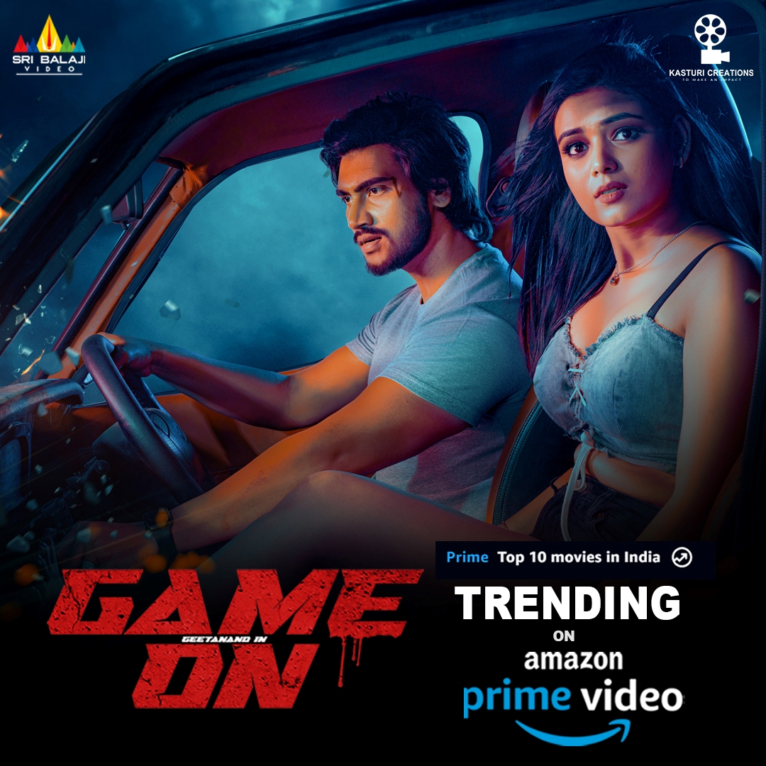sribalajivideos's tweet photo. Suspense Thriller #GameOn Telugu Movie Now TRENDING at Top 10 Movies in india on @PrimeVideoINπ¬
Amazon Prime Video Link π https://t.co/eq5Mr2KeuI
#GameOnMovie #GameOnPrime #Geetanand #Nehasolanki #Dayanandh #MadhooBala #AdithyaMenon #VasanthiKrishnan #Kireeti #RaviKasturi #KasturiCreations #GameOnPrimeVideoIN #sribalajivideo
@geetanand79 @NehaSolanki_ @madhoo69 @AdithyaLive @dayanandh369 @ravikasturi10 @KasturiCreatns @Gkcinemapro @sribalajivideos