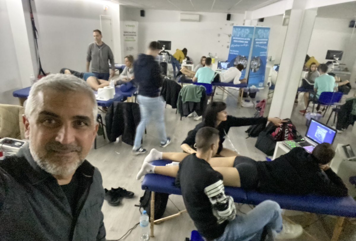 Concluido primer seminario de NMP MSK , miembro inferior y neuroeje con <a href="/lucasrovira/">Lucas Rovira, MD. PhD.</a> y <a href="/pacobautista1/">Paco Bautista</a> en Valencia . Un nueva edición con muchas novedades. Gran grupo con gente muy top ! . Gracias a todos . Nos vemos el mes q viene .