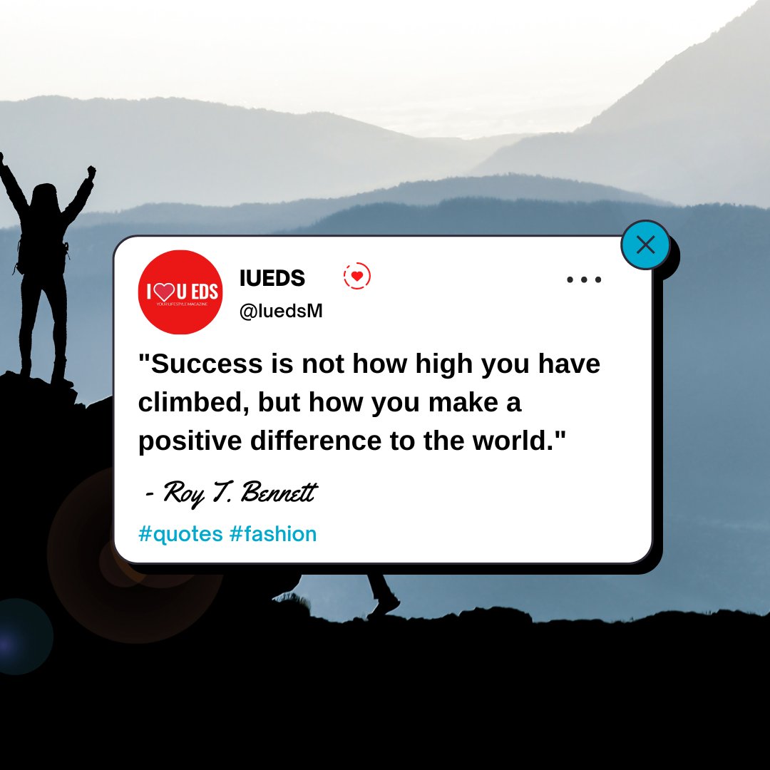 Elevate your success journey! 🌍✨

#iueds #SuccessJourney