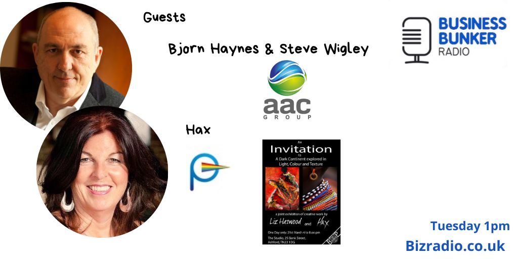 She's back and ready to rant ! join me & @julesserkin Today 1pm on the #BBunker Radio show Guests Bjorn Haynes & Steve Wigley @aacgroupltd Hax Prismabroadcast & Hax Photoart 100.2 FM 95.1 FM Freeview 277 Tune in online here buff.ly/2LyaMMP