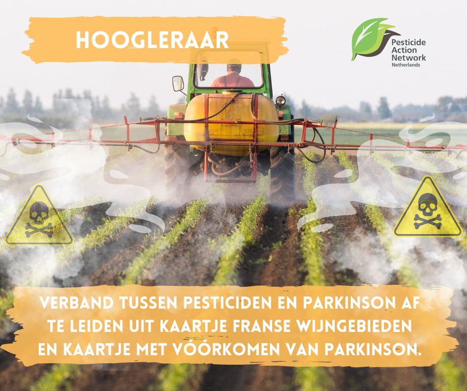 Pieter Leroy emeritus hoogleraar milieubeleid. "Met gezond verstand is verband pesticiden-parkinson af te leiden uit de kaart met Franse wijngebieden, parkinson voorkomen en van pesticideverkoop. Je ziet 3 keer vrijwel samenvallende patronen

lees verder: demorgen.be/meningen/parki…