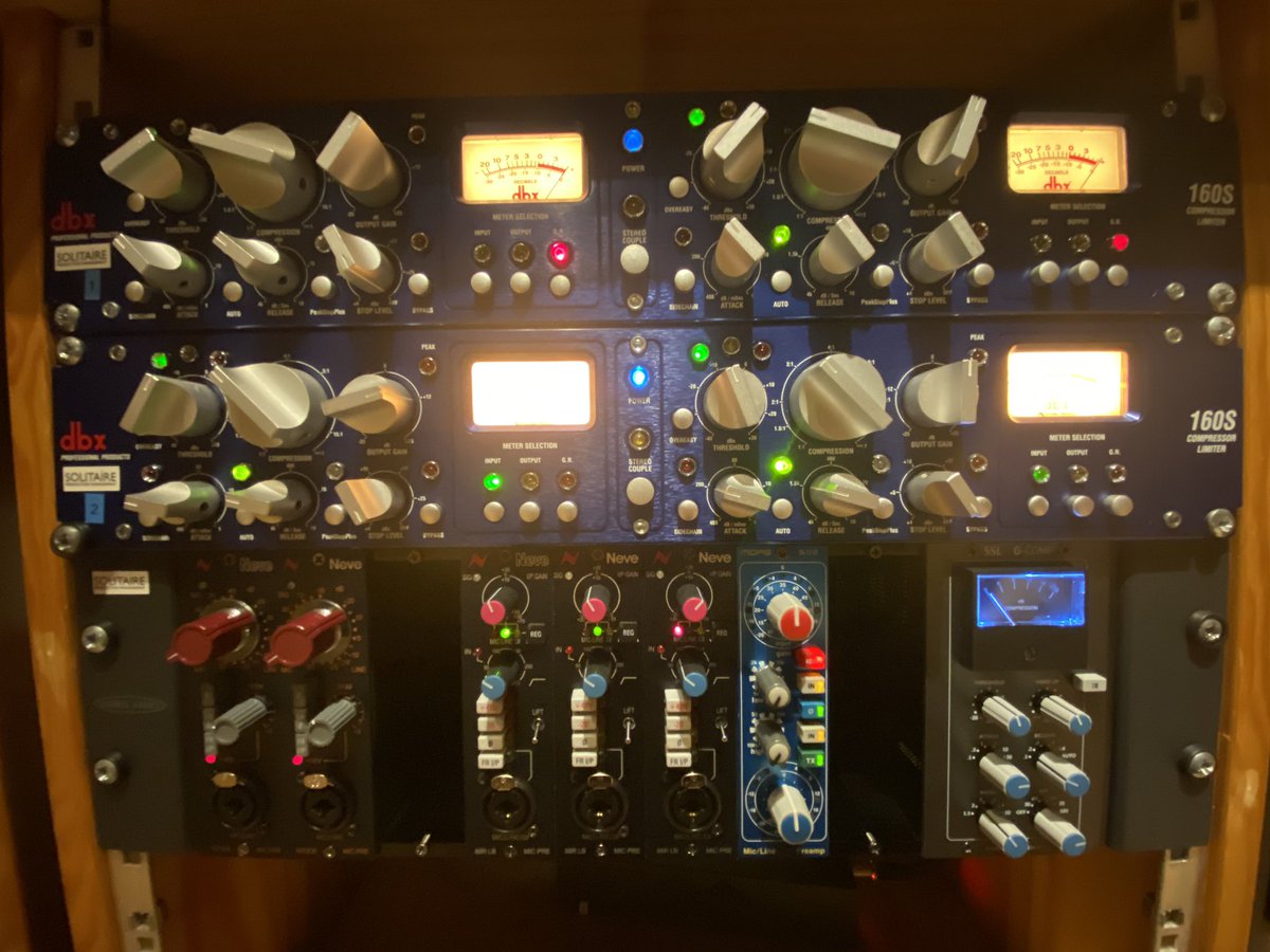 I decided to try out a #midas502 #preamp. The specs are impressive with 80db of gain. If they sound like the #midasxl4 preamps which is allegedly what they are, at the price they will be a very good investment. @MIDASconsoles  @solitairestudi3 #recordingstudio #recordingengineer