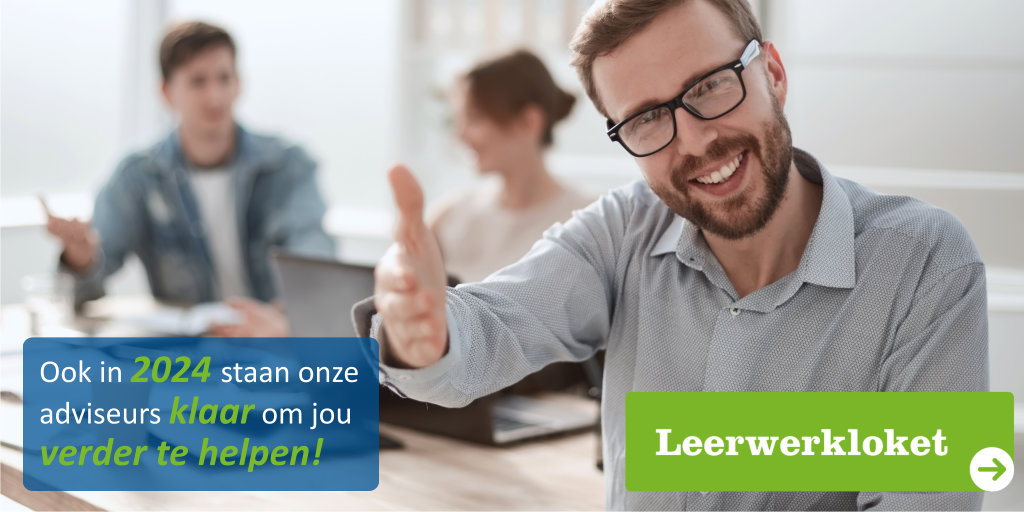 Ook in 2024 staan onze adviseurs klaar om je te helpen en te inspireren. 

Neem bij vragen op het gebied van Leren en Werken dan ook contact op met het Leerwerkloket in jouw regio via deze link. leerwerkloket.nl/leerwerklokett…

De dienstverlening van het Leerwerkloket is kosteloos.