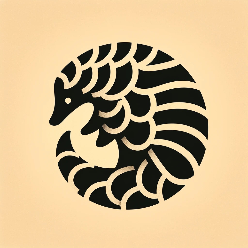 GraphicBull's tweet image. 🌿✨ Unraveling the mystery of nature with the silhouette of a pangolin. Wrapped in simplicity, this design celebrates the unique beauty and the urgent need to protect these extraordinary creatures. 🛡️🖤 Let&apos;s stand for wildlife conservation. #PangolinArt #ProtectWildlife