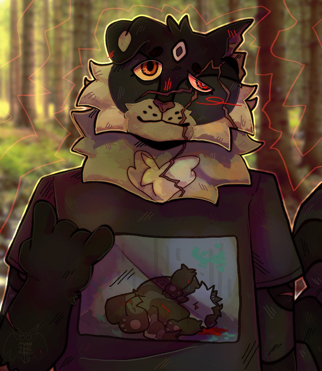 manthemoth's tweet photo. There are many moments in Shadowsights life that would fit but I think that the whole being unconscious in a ditch for like a week is pretty bad 
(Tags: #warriors #warriorcats #shadowsight #thebrokencode #warriorstbc #erinhunter #antho #shadowpaw #shadowclan) https://t.co/HhB90CY0mE