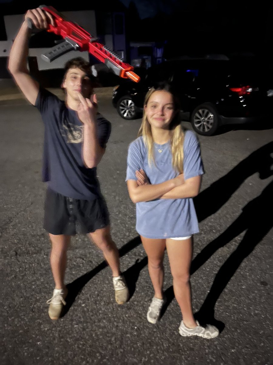 LA_killas's tweet photo. I guess a shootout isn’t your thing Camryn after getting popped in the forehead in front of your mans ady your next up your not safe  @CHSwarriorsNerf  @NerfClusters https://t.co/TDGUhD7pSp