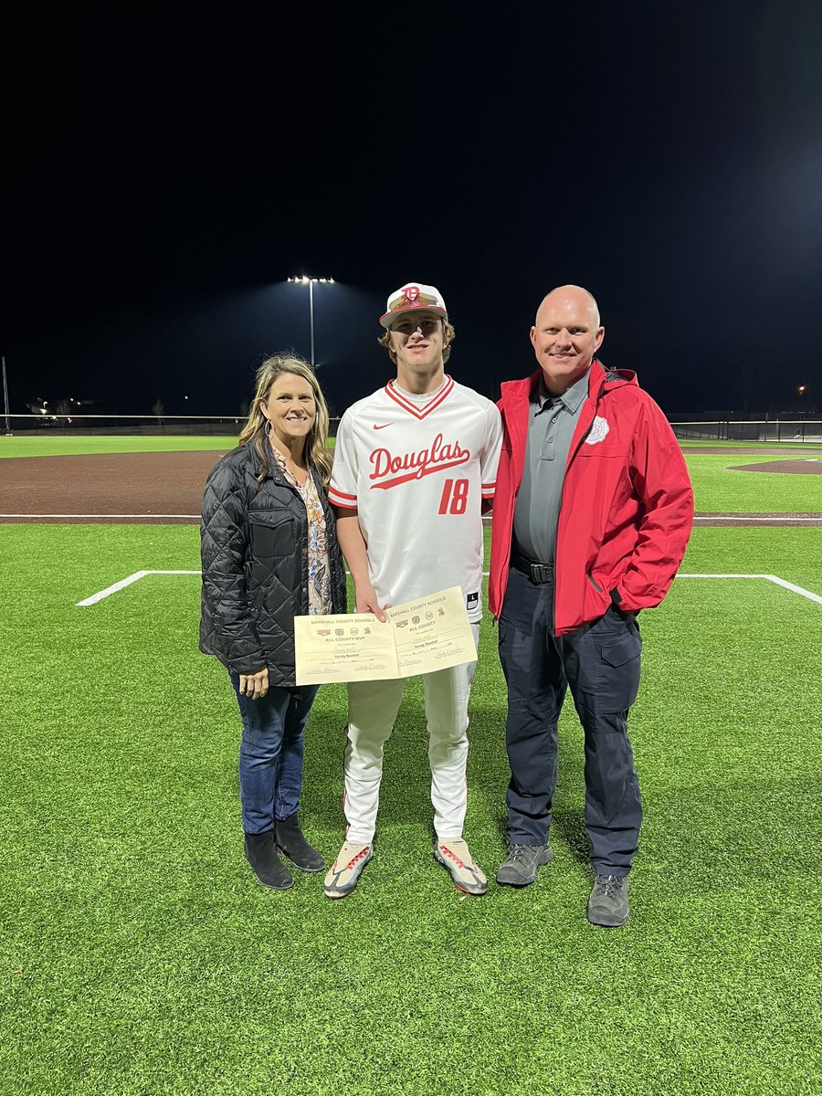 Congratulations to our <a href="/EaglesBSBL22/">Douglas High School Baseball</a> for winning the Marshall County ( County Teams) tournament tonight ! The defense behind <a href="/cason_walls/">Cason Walls</a> tonight allowed him to have a good night on the mound! 2 great TEAM wins on the day with everyone contributing. Go Eagles!
