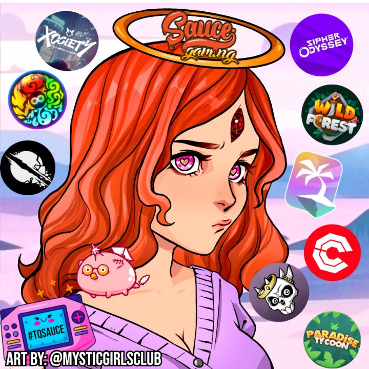 🚨WHATS THE SAUCE?!👀NOT a paid post!💗

A bunch of gamers had been asking me for a list &amp; im not proud that it took me 3 years to actually make this list of games and be sure about it. 

A quick thread on some of the NFT games I'm excited about!🎮 NFA dyor, these are only my