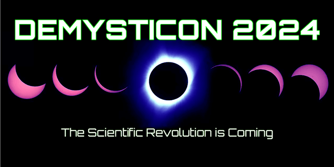 Going to be giving a short poster presentation at Demysticon 2024 in Austin, Texas April 7-8 coinciding