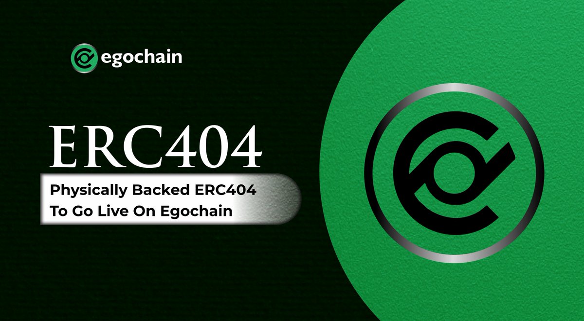 The Egochain network introduces the ERC-404 standard, enabling the creation and trading of fractionalized ownership of physical assets on the blockchain. This innovative standard merges the ERC-20 and ERC-721 token standards, allowing developers to launch and distribute tokenized