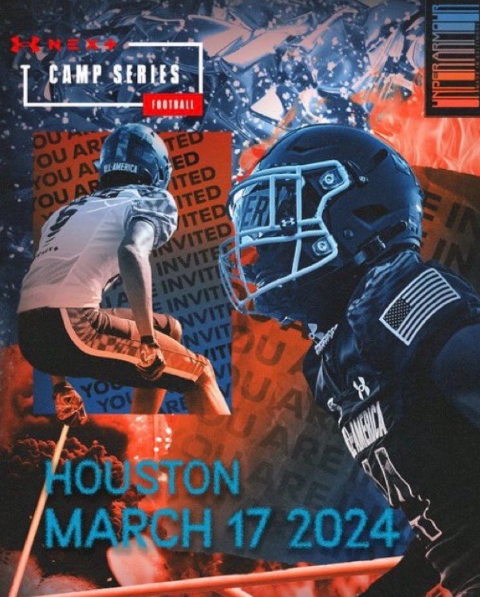 Bless to Receive an invite to the Under Amour All-American Camp!!
<a href="/DemetricDWarren/">Demetric D. Warren</a> <a href="/samspiegs/">Sam Spiegelman</a> <a href="/CraigHaubert/">Craig Haubert</a> <a href="/TheUCReport/">Billy Tucker</a> <a href="/TomLuginbill/">Tom Luginbill 🇺🇸 🏈</a> <a href="/GHamiltonOTF/">Gerry Hamilton</a>