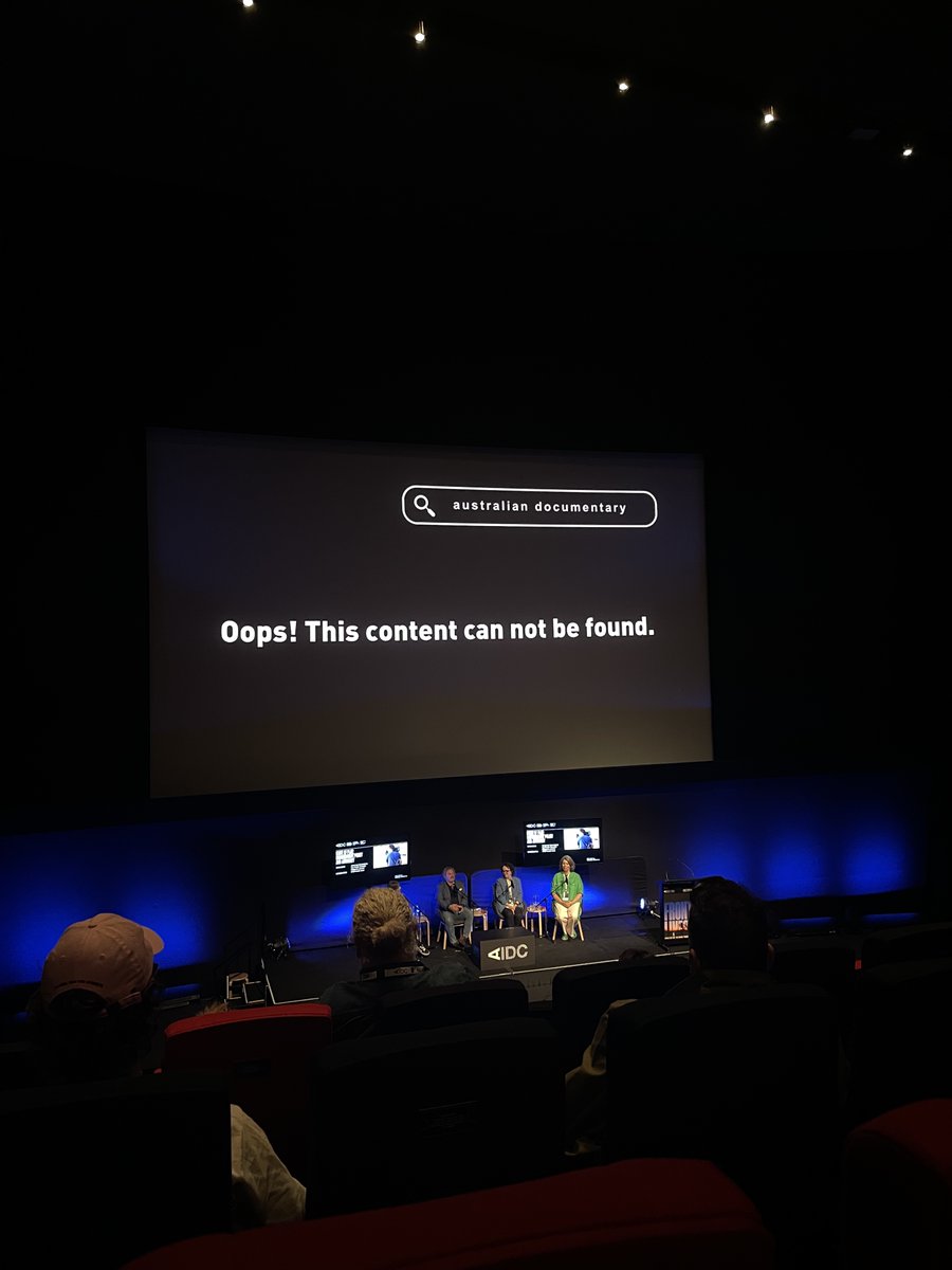 State of Play: Documentary Policy and Advocacy is underway at #AIDC2024 moderated by <a href="/DocumentaryAus/">Documentary Australia</a> Impact Director Stephanie King &amp; panellists <a href="/becbarry/">Rebecca Barry</a> <a href="/MediaStockade/">Media Stockade</a>, Matthew Deaner CEO <a href="/Screen_Producer/">Screen Producers Aus</a> &amp; Grainne Brunsdon
<a href="/ScreenAustralia/">ScreenAustralia</a> 📈