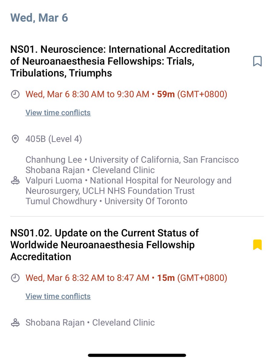 ICPNT's tweet photo. Updates on the current status of neuroanesthesiology fellowship accreditation at the World Congress tomorrow morning- Stay Tuned!!!! ⁦@SNACCNeuro⁩ ⁦@wfsawca⁩ ⁦@deepak_neuro⁩ https://t.co/m30kKKZhI8
