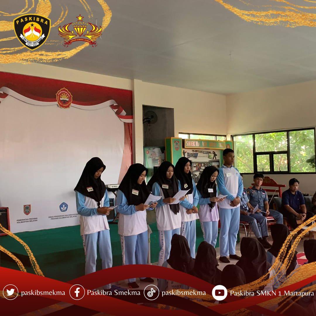 Salam Pembaris!

Jum'at, 16 Februari 2024 

Pada Kegiatan Jum'at Rutin kali ini adik-adik A.21 Melakukan diskusi mengenai beberapa topik yang diberikan, lalu dilanjutkan dengan Presentasi hasil diskusi mereka.

#paskibrasmekma
#passmekma
#latihanpassmekma
#kegiatanpassmekma