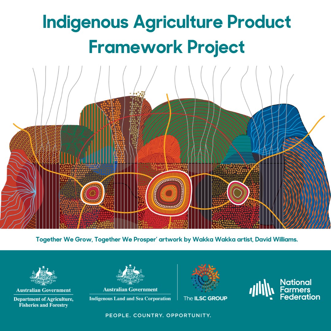 Indigenous Land and Sea Corporation (@indiglandsea) on Twitter photo We are proud to partner with the <a href="/NationalFarmers/">National Farmers' Federation</a> and <a href="/DAFFgov/">Department of Agriculture, Fisheries and Forestry</a> to develop the 'Indigenous Agricultural Product Framework'. 👏🏿
This is a new initiative to elevate Indigenous agricultural products and practices.
Learn here 👉🏿 shorturl.at/ktuCJ We are proud to partner with the <a href="/NationalFarmers/">National Farmers' Federation</a> and <a href="/DAFFgov/">Department of Agriculture, Fisheries and Forestry</a> to develop the 'Indigenous Agricultural Product Framework'. 👏🏿
This is a new initiative to elevate Indigenous agricultural products and practices.
Learn here 👉🏿 shorturl.at/ktuCJ